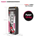 NEW GNB GAONENG 8500MAH 2S HV 7.6V 140C RC LiPo Battery Racing Car Hard Case 5mm 5.0mm Bullet 1:10 1/10 Scale LiHV High Voltage